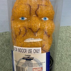 Rare THE THING From The Fantastic Four Table Lamp Fantastic 4 Super Hero + Mip